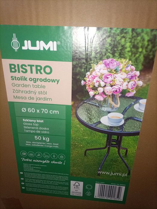 Stolik ogrodowy Bistro