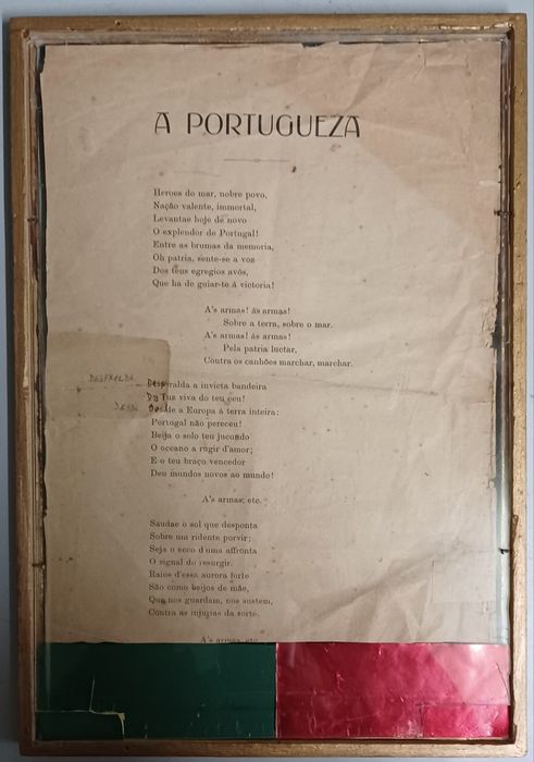 Hymno da República, A Portugueza