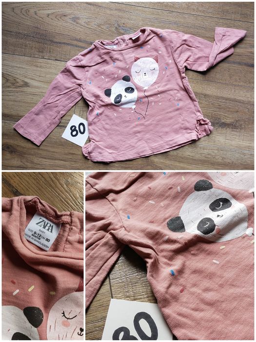 Bluzeczka ZARA baby, rozm. 80