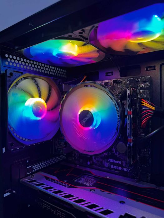 Komputer do gier i codziennego użytku. 240GB + 1TB, RX 580, 16GB DDR4