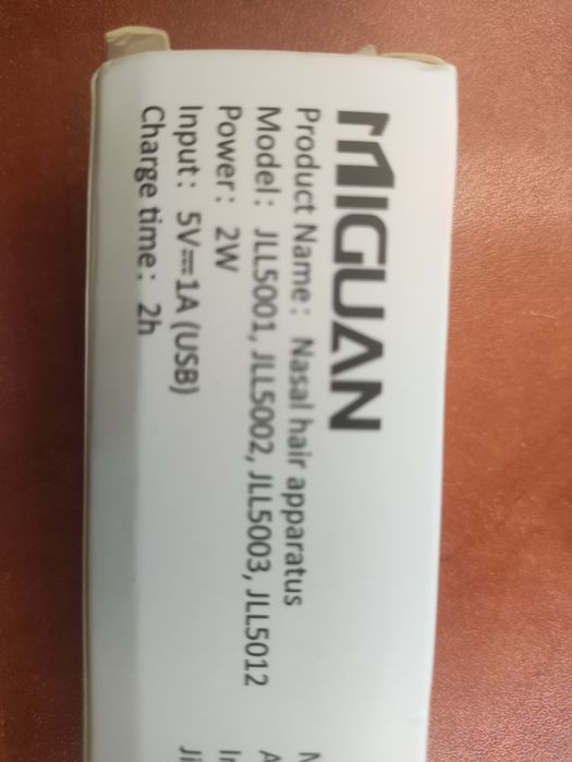 Aparador de pêlo nariz Novo