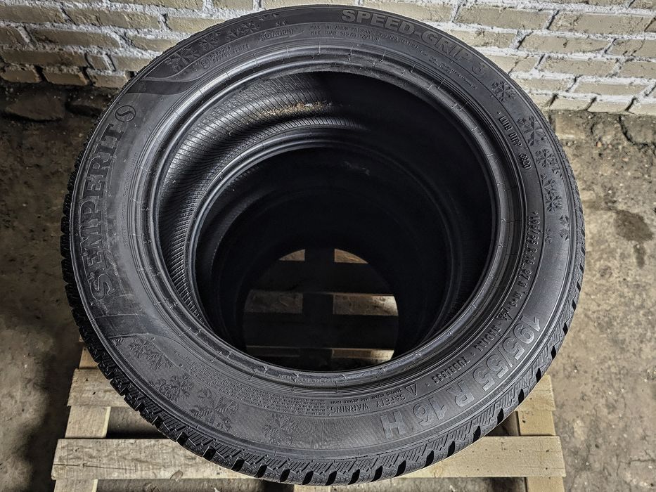 Зимові 195/55r16 Semperit | 8mm | 2021 | Germany | Преміум | Ідеальні