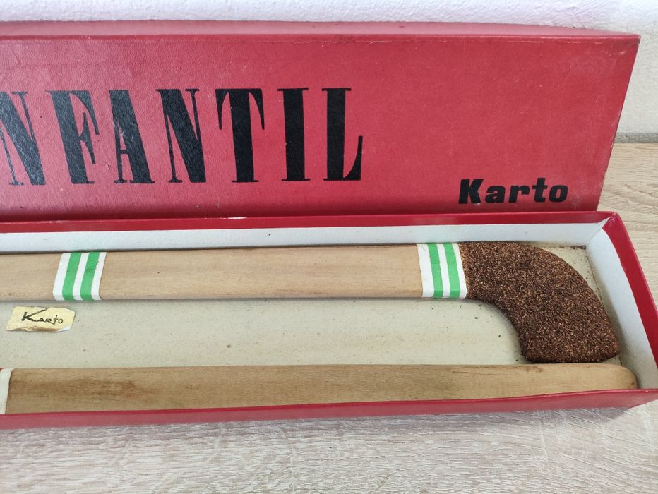 Hóquei Infantil Karto Jogo Vintage anos 70