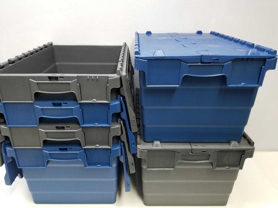 Pojemnik Kurierski Transportowy Magazynowy Kosz Skrzynka Plastikowa