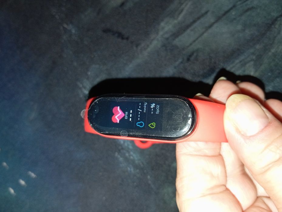 Zegarek sportowy koral-neon  , inteligentna opaska