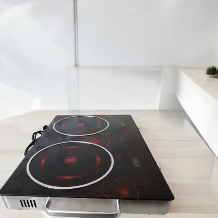 Плита інфрачервона  Crownberg CB-1327 4000Вт электроплита инфракрасная