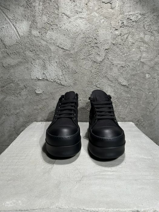 Нові Rick Owens Mega Bumper Ramones DRKSHDW Low Black/Преміум якість!