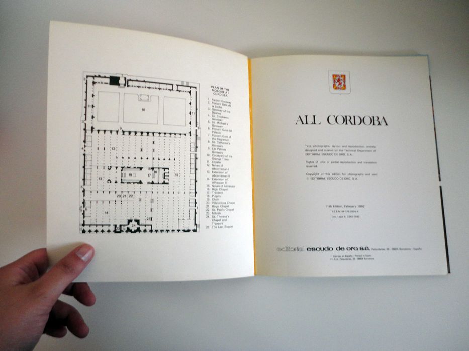 “All Cordoba” Guia Turístico / Recordação (in English)