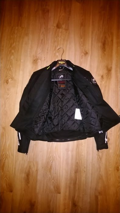 Kurtka FURYGAN spectrum BLACK-FLUO / Skòra