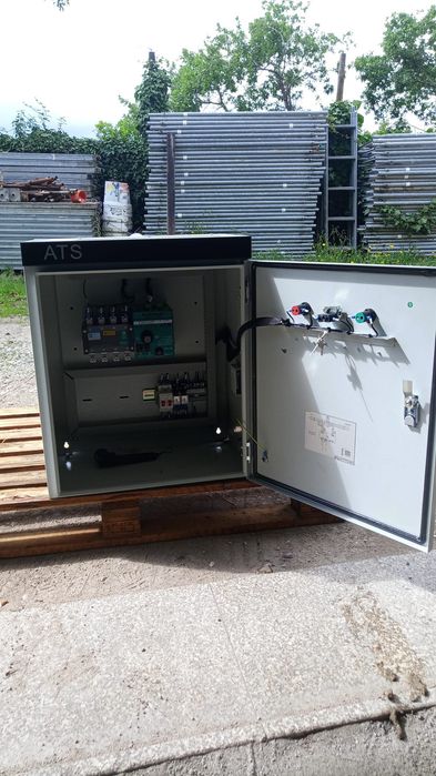 Quadro ATS p/geradores 1500rpm 100A trifásico refª ATS1-100A
