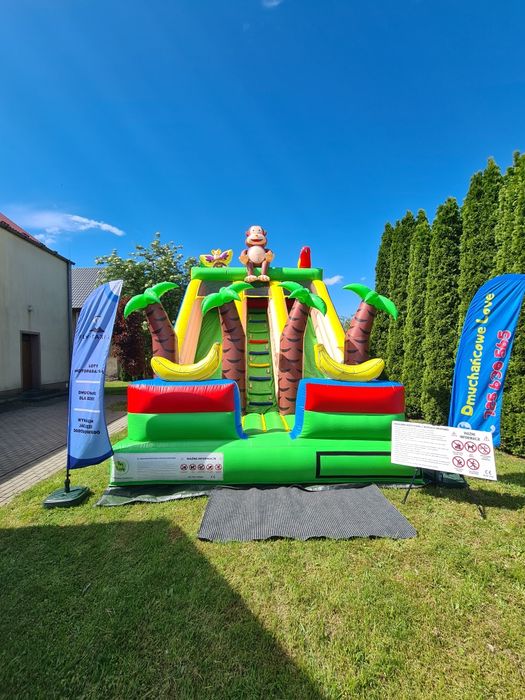 Wynajem dmuchanca , zamek dmuchany , dmuchaniec , dmuchana zjeżdżalnia