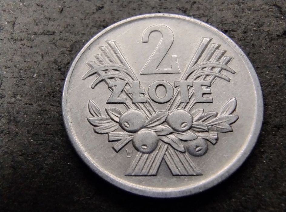 PRL 2 złote jagody 1960 rok