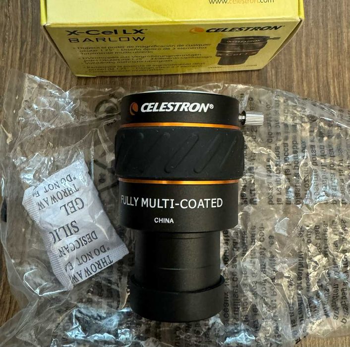 Лінза Барлоу Celestron 2X - 1.25' X-Cel LX