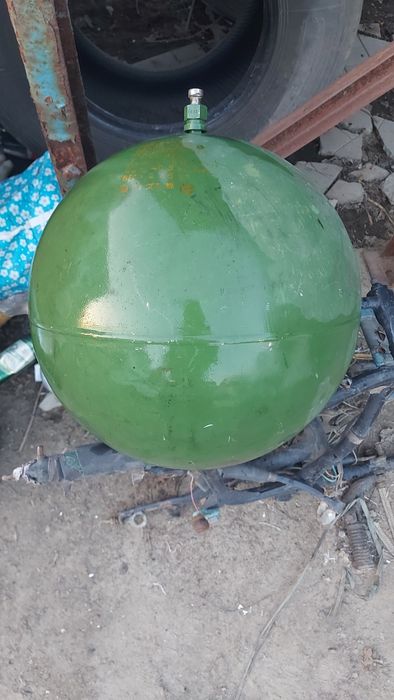 Титановый шар ёмкость для азота