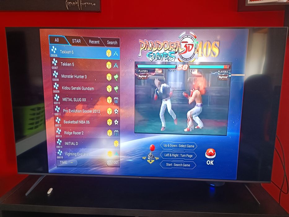 Arcade Pandora Box 3D Plus 40s 10.000 Jogos