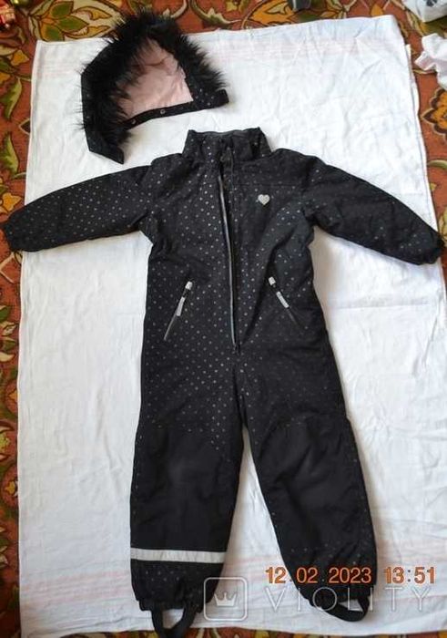 Комбинезон детский утеплённый "H&M". С капюшоном. EUR 116. Bangladesh