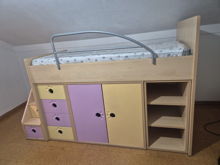 Cama modular de criança