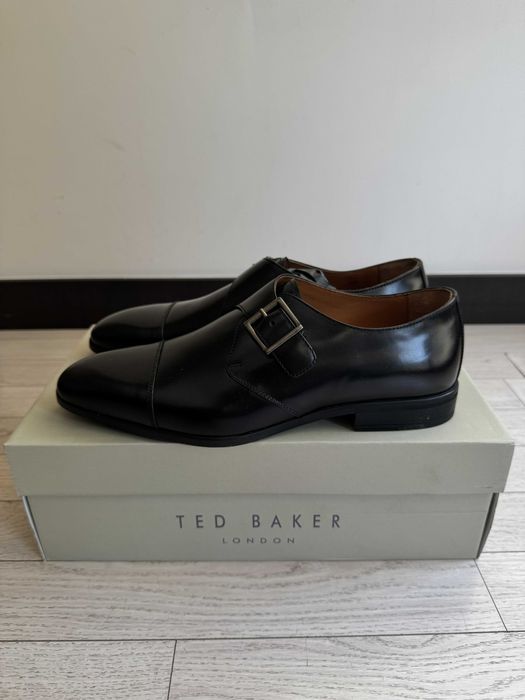 Ted Baker Bradbry — czarne monki, r. 41,5, NOWE