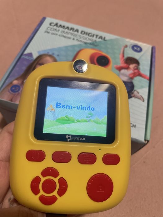 Camera  digital infantil /foto e videos /imprime e grava na memoria