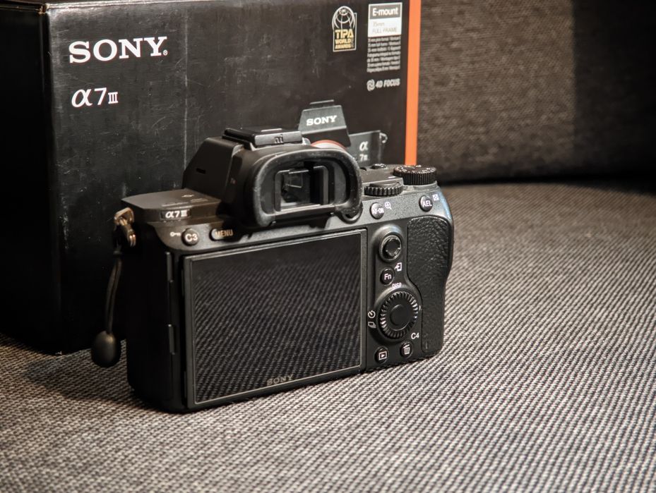 Sony alpha A7 iii body, idealny stan,  przebieg 47k
