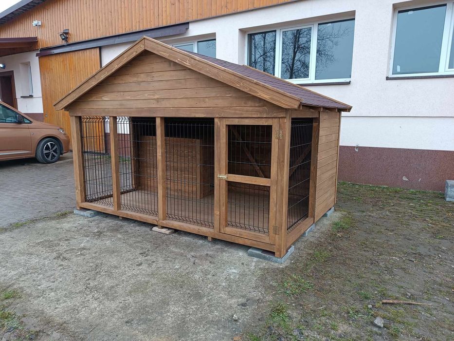 Kojec dla psa 3x2 z budą wys 2m