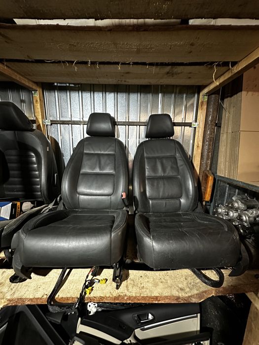 Сидіння тігуан 08-17р елекричні шкіра сідушки tiguan салон шкіряний