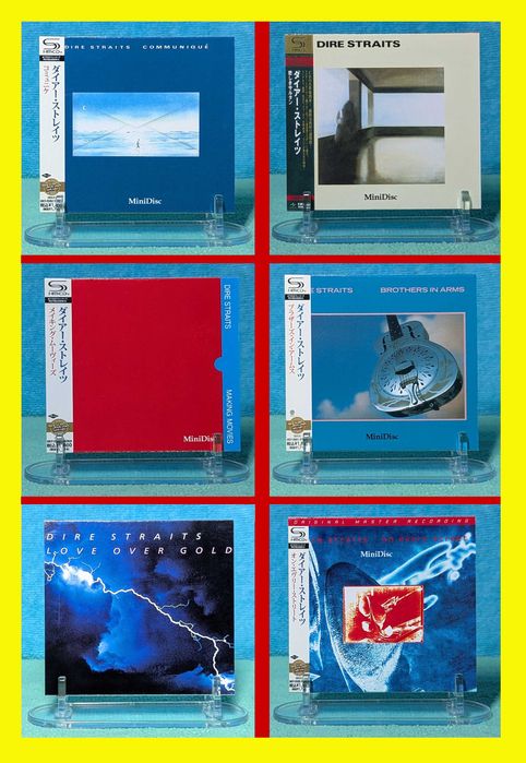 Минидиски Dire Straits, Chris Rea, ABBA, Boney M, Lady Gaga, Arabesque