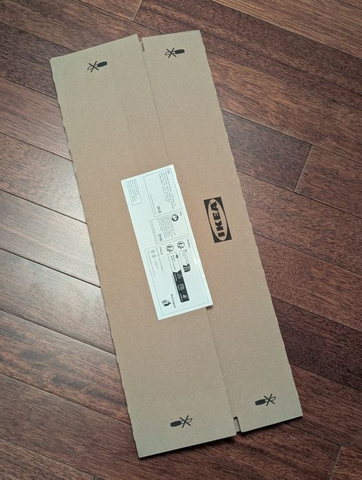 Front Ikea Beata biały połysk 60x26