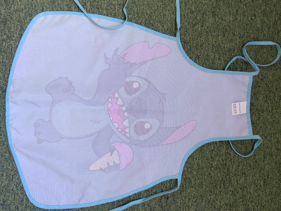 Avental de cozinha Stitch, para criança, novo