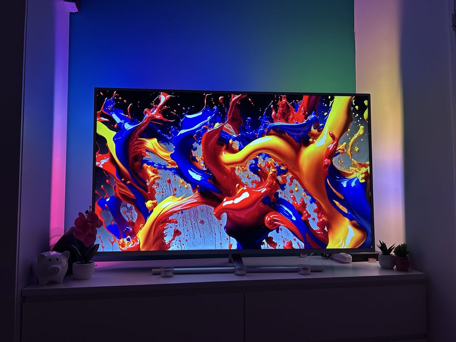 Philips 50 cali 4K Android TV Ambilight pilot stopa karton
