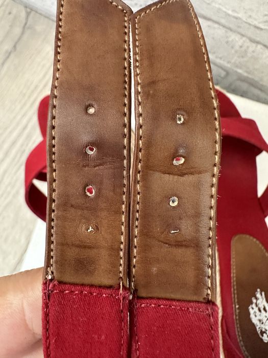 Босоніжки сандалі туфлі на танкетке U.S Polo Assn