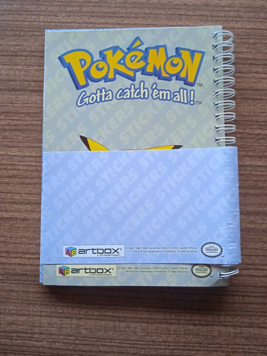 Caderneta de Cromos Pokémon
