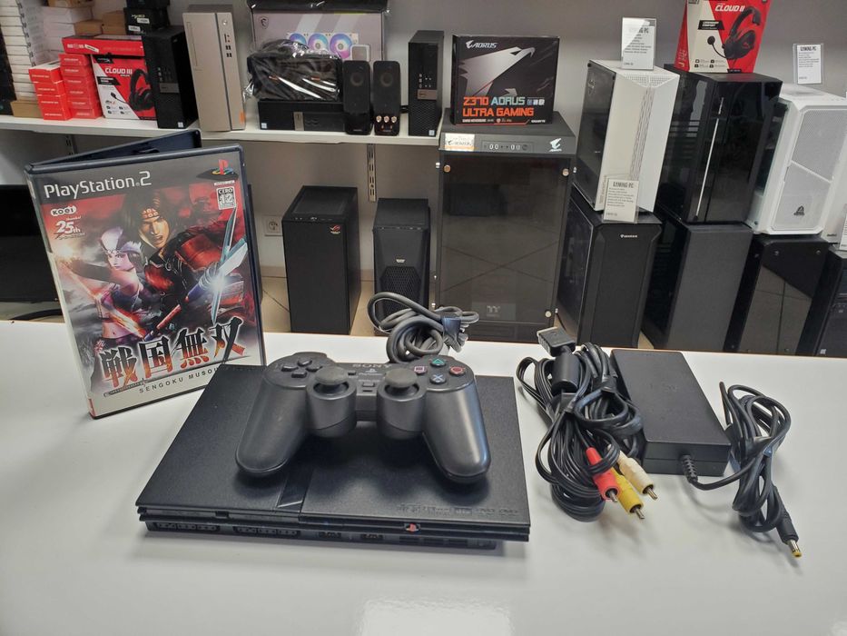 Konsola PS2 SCPH-75000 NTSC + PAD + GRA