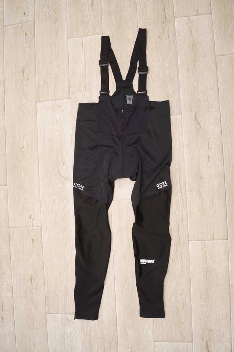 Штаны велосипедные Gore Wear. Велоштаны Gore C3 GORE WINDSTOPPER Bib. Вело штаны. Влоодежда. Велолосины