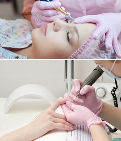 Rękawice nitrylowe 100 szt. 10-xl nitrylex pink