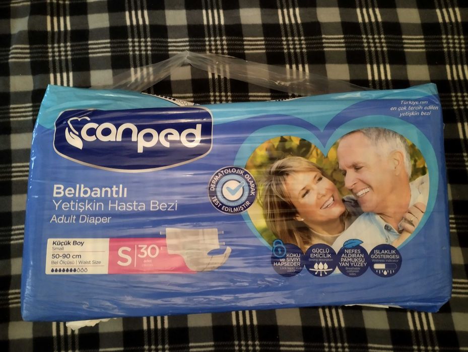 Pampersy Conped MAJTKI Pieluchy dla dorosłych. 30 szt S, 50-90 cm