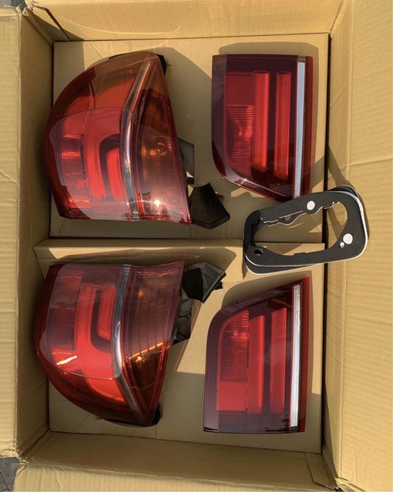 Задняя оптика Стопы фары BMW E70 X5 фонари бмв е70 рестайл красные 123