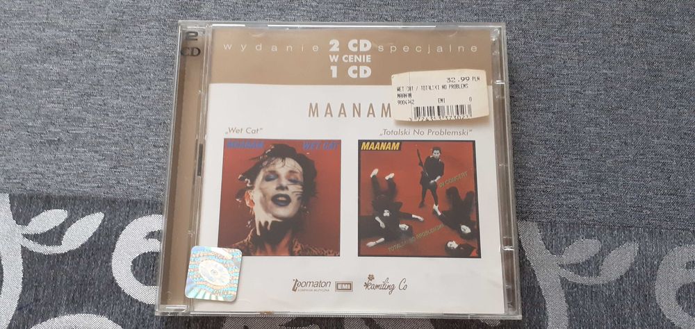Maanam "Wet Cat" / "Totalski No Problemski" 2 CD