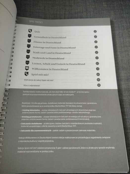 Deutschtour Fit 8 Bank pomysłów