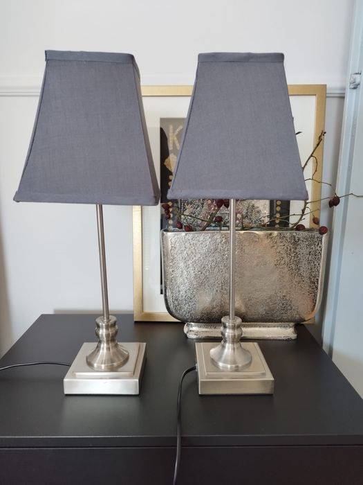 2 Lampki Stołowe Komplet