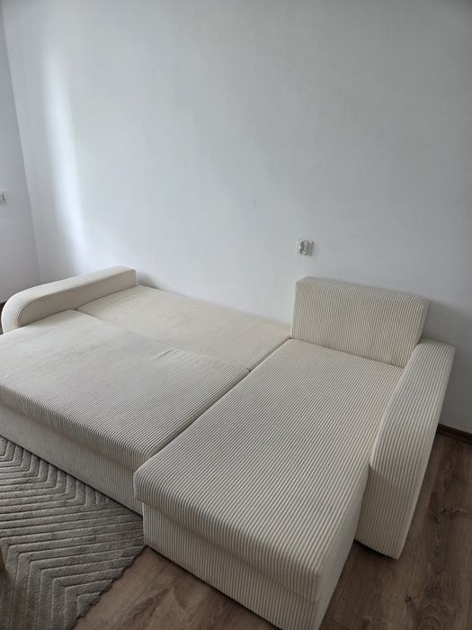 Narożnik rozkładany z funkcją spania PALERMO sztruks
