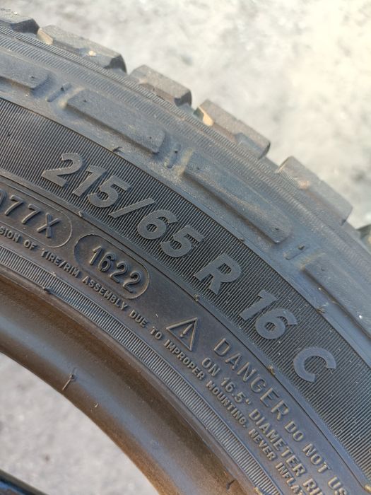 E15, 215/65R16c Michelin Agilis CrossClimate z 2022r 6.5mm
