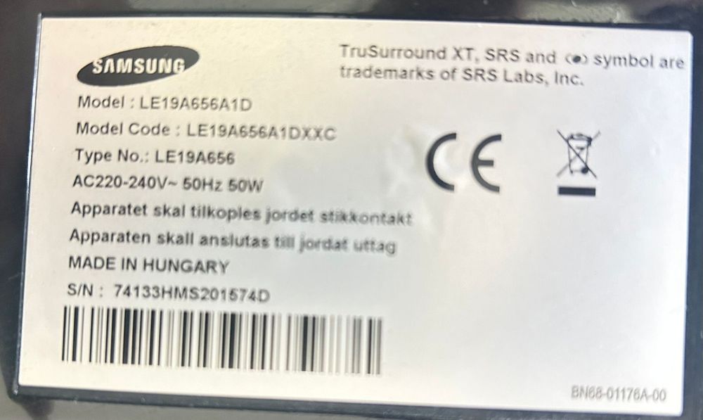 TV Samsung em bom estado