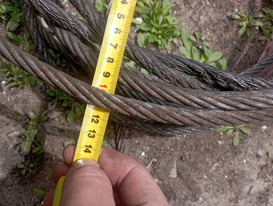 Трос металевий, 13 метрів