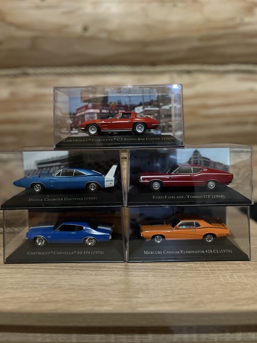 Машинки American Cars (4 моделі)1/43
