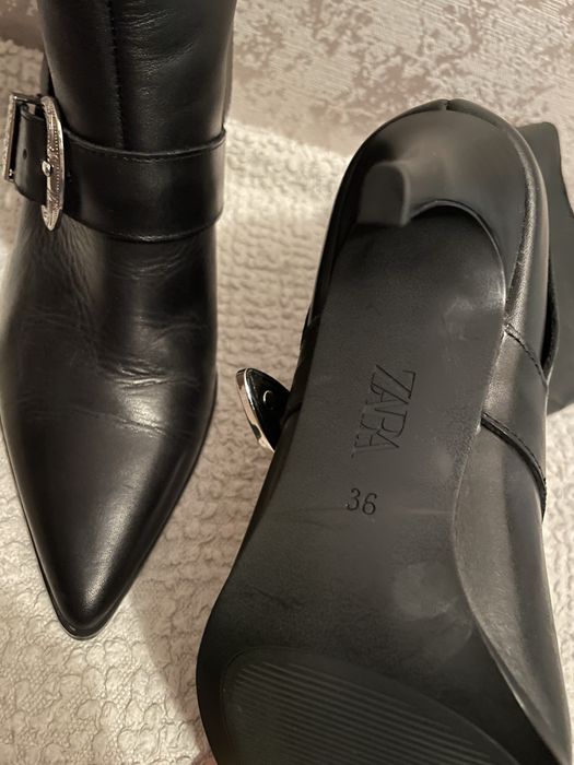 Чобітки ZARA  36 р нові