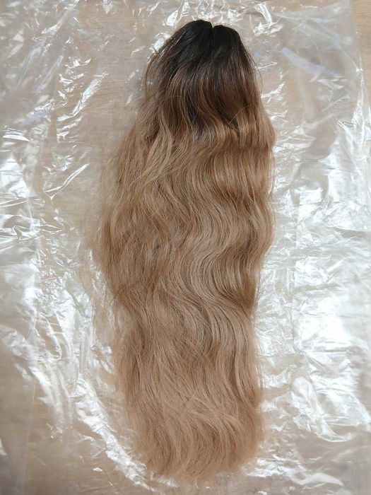 хвост накладной длинный на крабике 52 см новый