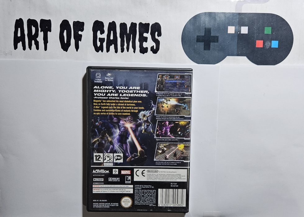 X Men Legends Nintendo Gamecube XMen X-Men Game Cube