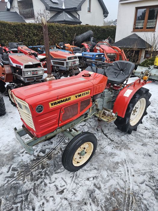 Yanmar YM1510 mini traktorek japoński ogrodniczy sadowniczy  kubota