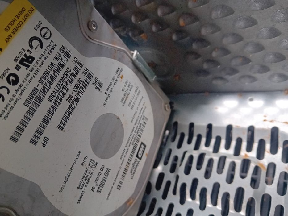 Retro PC HP Compaq dx2200 - OKAZJA DLA PASJONATA kompletny (ok. 2006 rok)